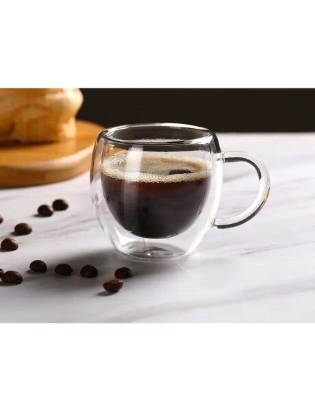 SET2 TAZAS DOBLE PARED 80ML BOROSILICATO VARENNA SET2 TAZAS DOBLE PARED 80ML BOROSILICATO VARENNA