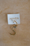 Spelling Earrings Bronce S