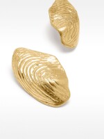 Pendientes De Mejillones dorado