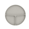 Plato con divisiones y ventosa Kikkaboo Beige