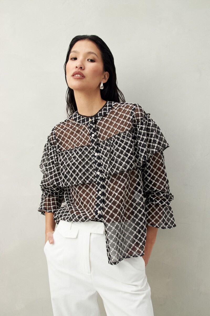 CAMISA SENDA Negro