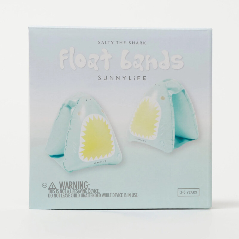 Alitas Inflables Sunnylife Salty the Shark Aqua