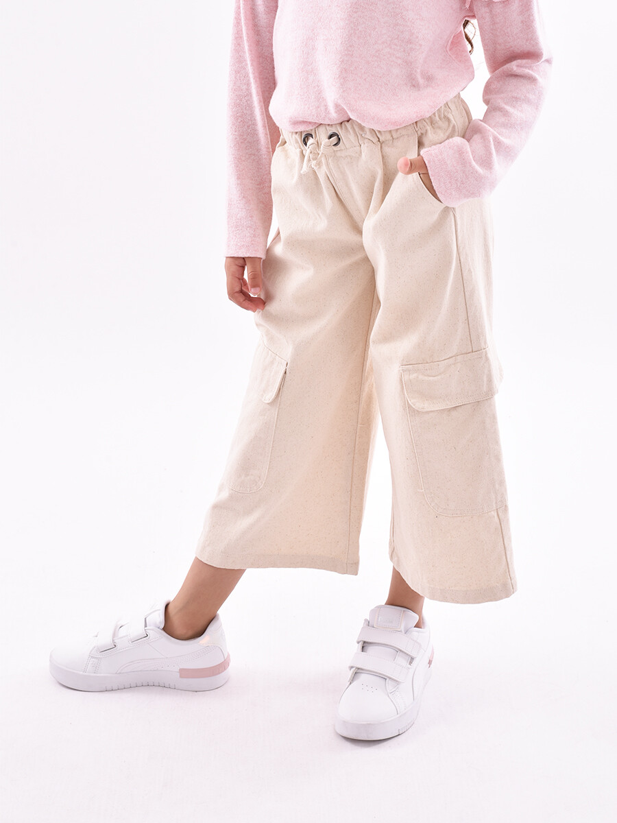 JEAN CARGO - BEIGE 