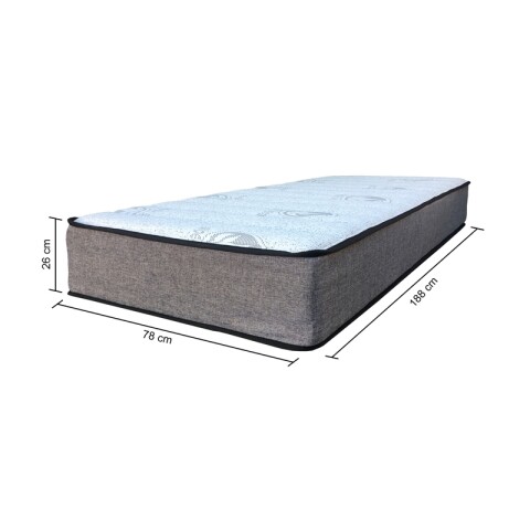 Colchón Mega Densidad 78 – 1 Plaza – Reversible con Refuerzo Grauniert® Colchón Mega Densidad 78 – 1 Plaza – Reversible con Refuerzo Grauniert®