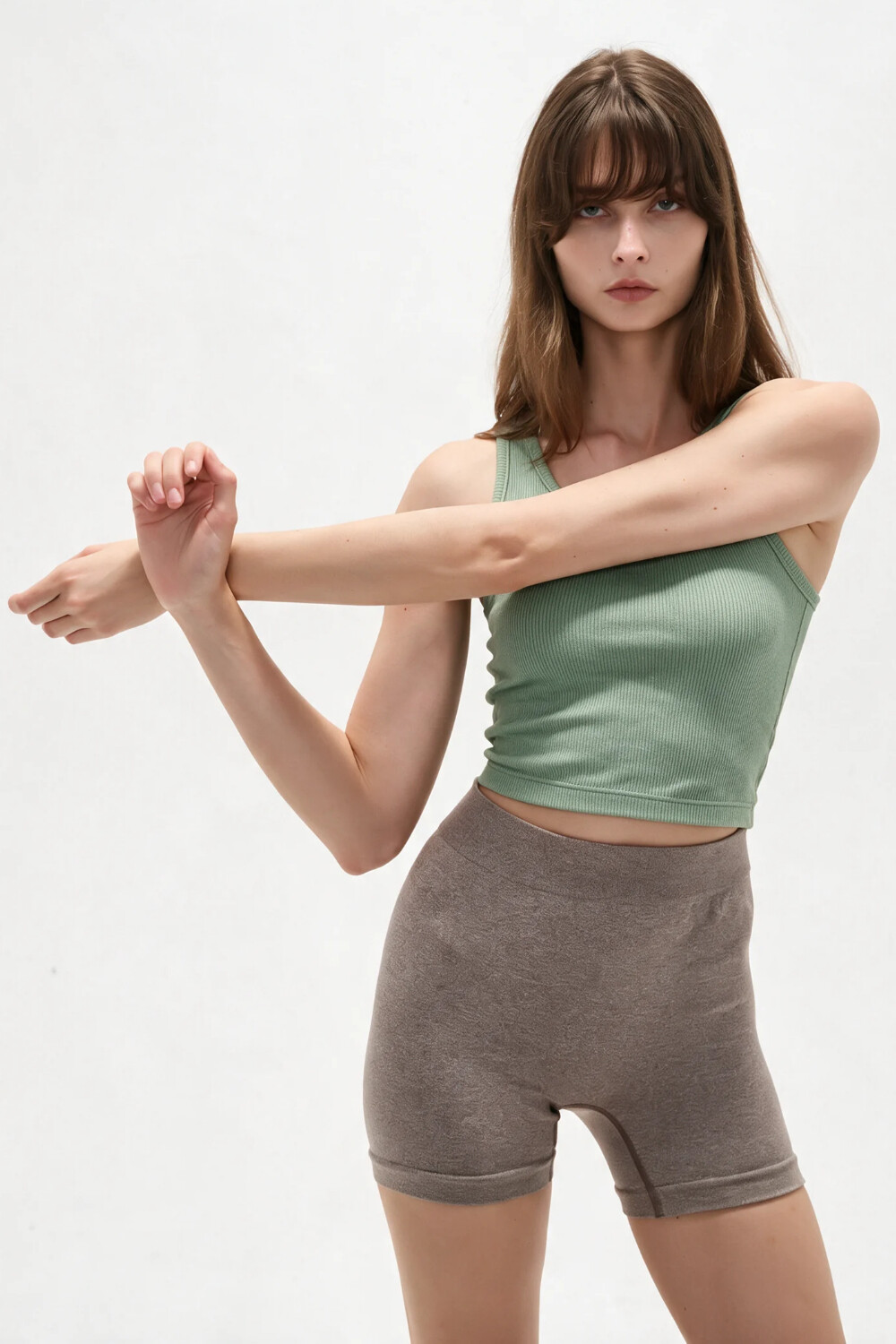 Tops Verat Verde Grisaceo