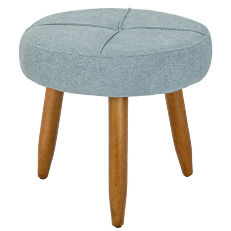 Kit Rustico 2 Poltrona + 1 Puff Havana Celeste