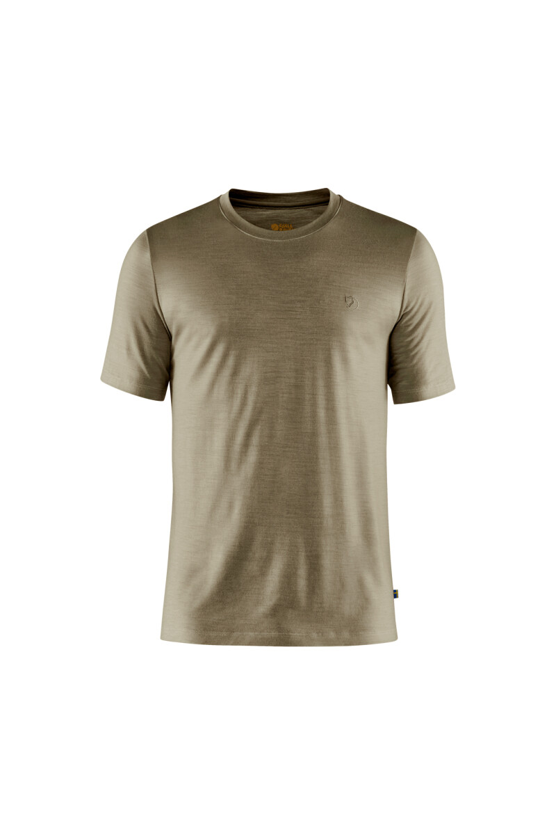 Abisko Wool SS M Light Olive
