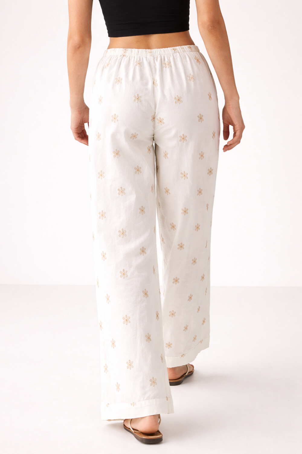 Pantalon Florita Estampado 2