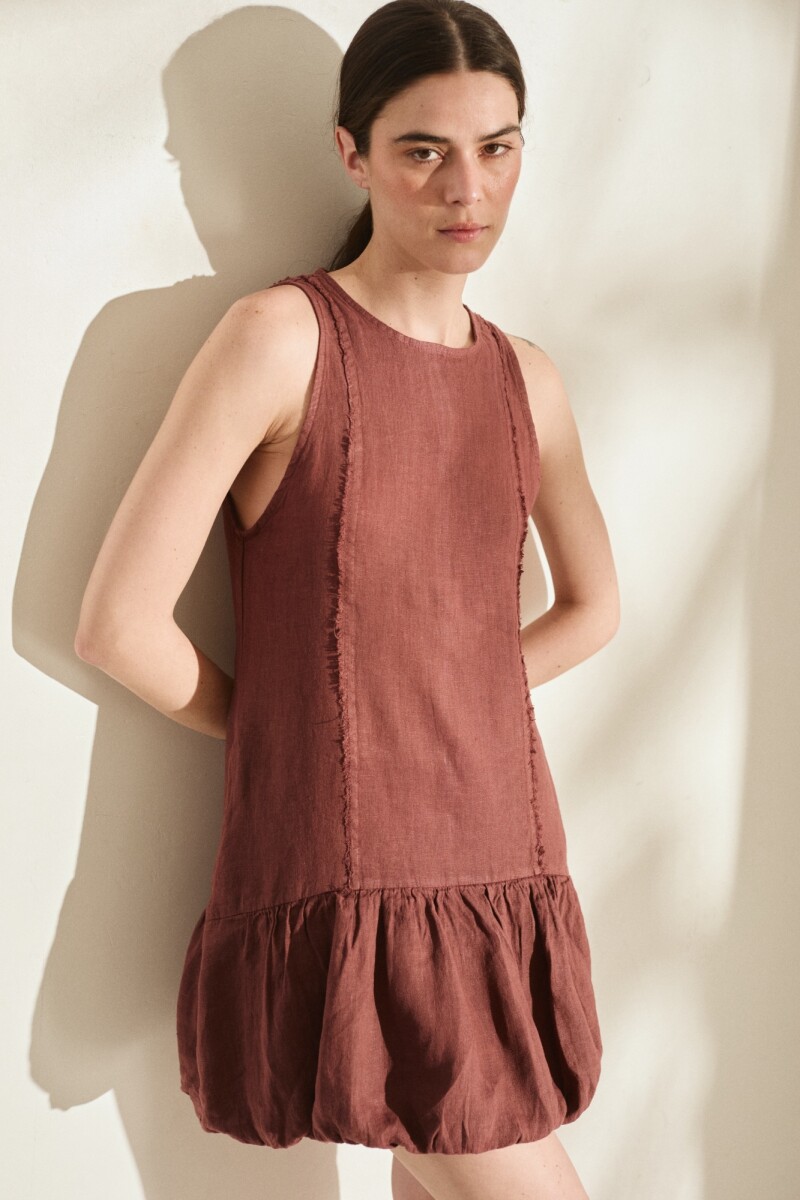PRE VENTA VESTIDO OASIS Chocolate