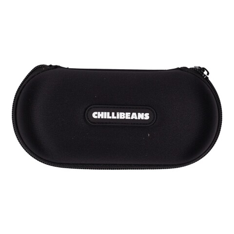 Estuche para lentes con cierre Chilli Beans Negro