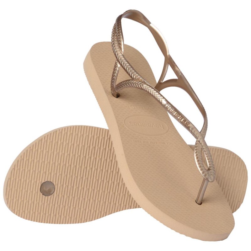 Sandalias Havaianas Luna FC Mujer Gris Arena