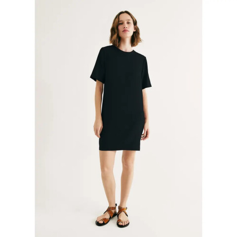VESTIDO CURTO FEM PRETO ESCURO