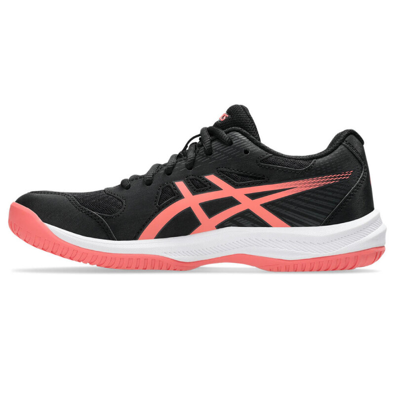 Zapatillas Vóley Upcourt 6 Mujer Black/papaya