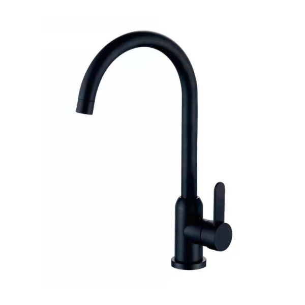 MONOCOMANDO DE MESADA PARA COCINA - NEGRO MATE MONOCOMANDO DE MESADA PARA COCINA - NEGRO MATE