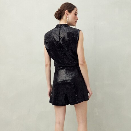 SHORT RIVIERA Negro