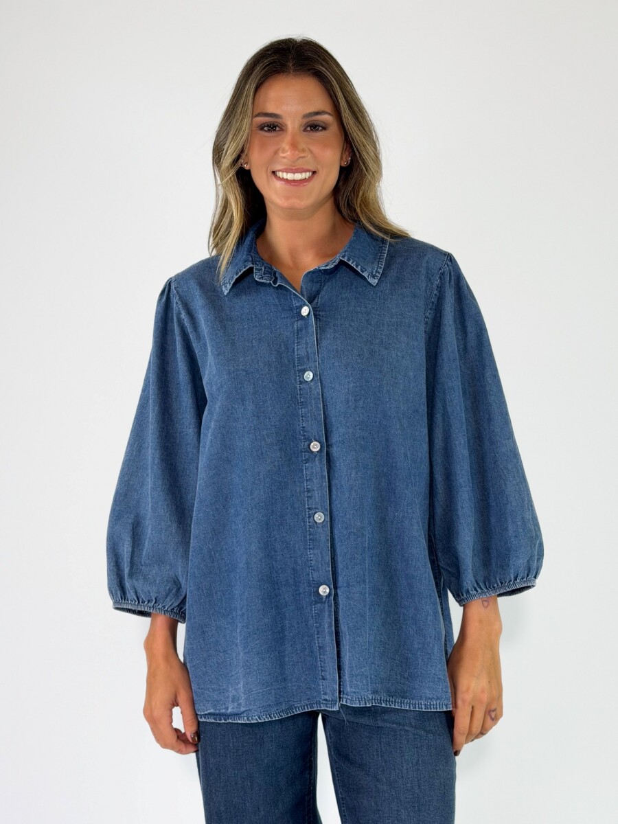 CAMISA MAUI - AZUL 