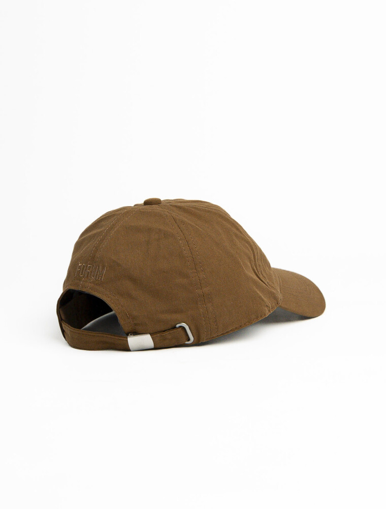 Gorro con Visera Algodón Tostado