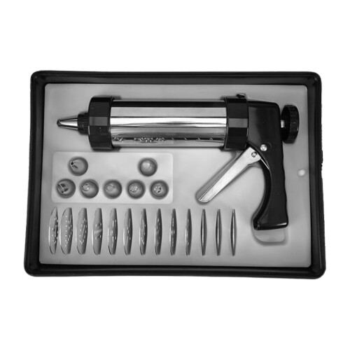Pistola para Repostería con 7 Boquillas y 10 Discos N/a