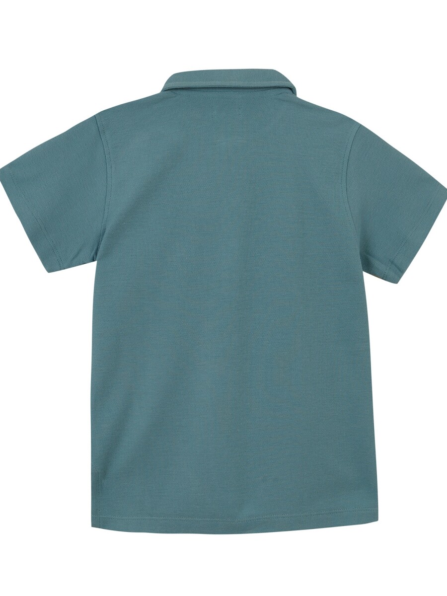 Polo Basico De Pique Rosa