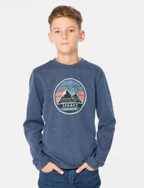 REMERA ESTAMPADA Azul