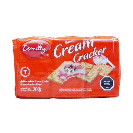 GALLETITA DOMELLY CREAM CRACKER 300Grs GALLETITA DOMELLY CREAM CRACKER 300Grs
