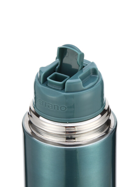 Termo Bala 750ML Metalizado Verde Metalizado