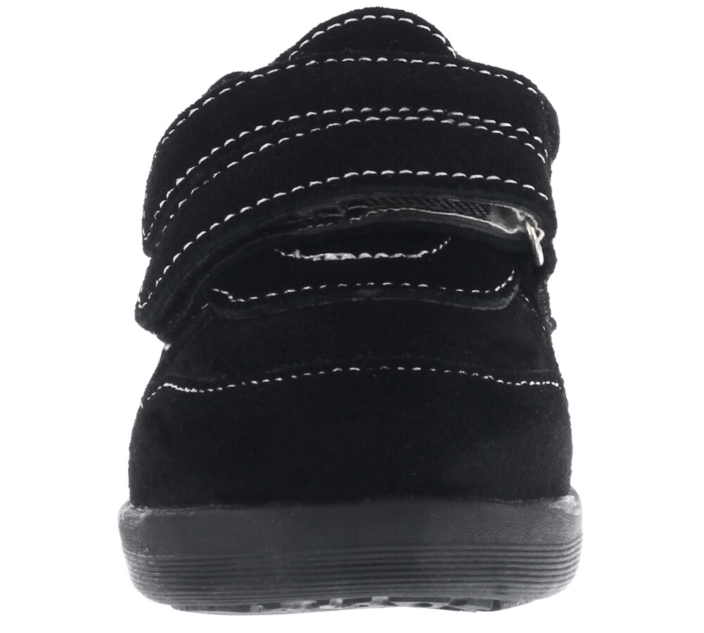 Zapato TEO con doble velcro Black