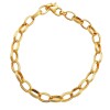 Pulsera Eslabones-Oro bajo-Sin Piedra-PU8002 sinpiedra