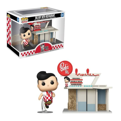 Bob's Big Boy Restaurant w/ Big Boy - 22 Bob's Big Boy Restaurant w/ Big Boy - 22
