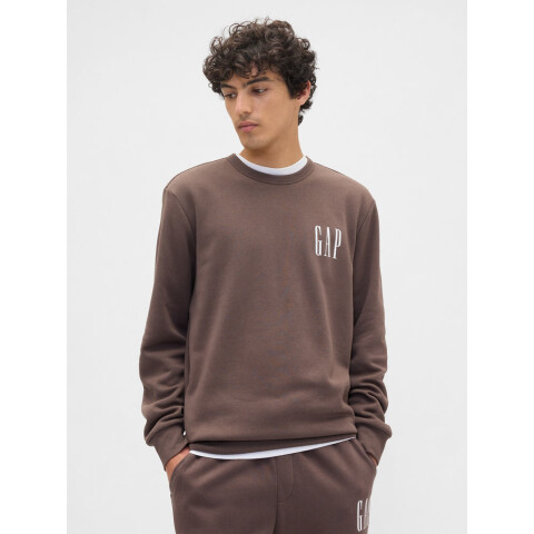 V-LW DB FLEECE NEW BROWN661