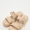 Sandalia Rutand Beige Claro