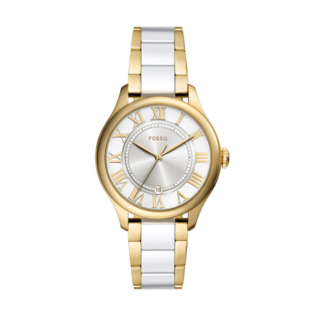 Reloj FOSSIL GILMORE Ceramica Blanco Esfera 38mm 0
