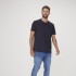 CAMISETA MM MASC AZUL ESCURO