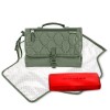 Cambiador portatil XL skip hop verde capitoneado