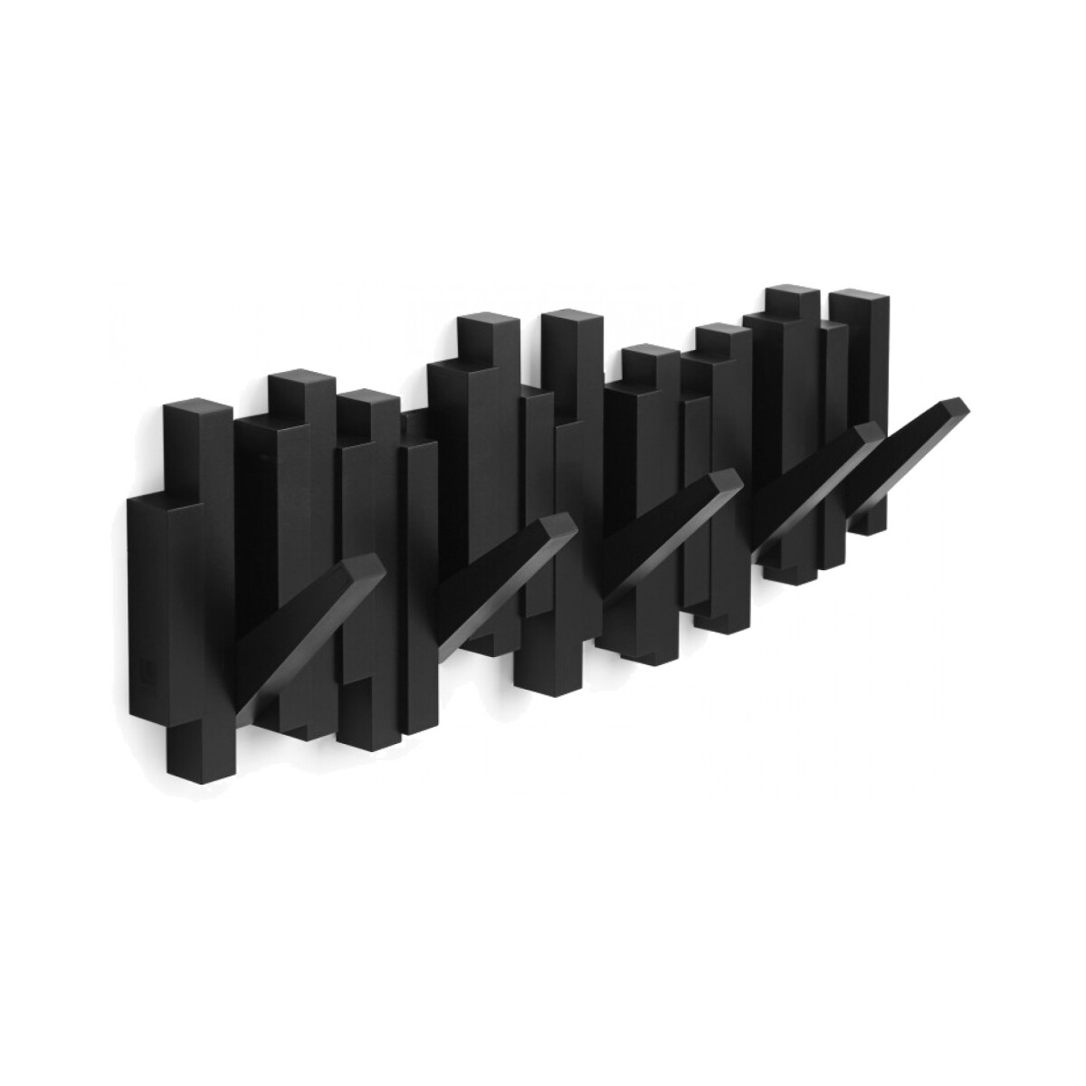 PERCHERO - PLASTICO NEGRO STICKS 