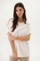 REMERA DIAGONAL BLANCO