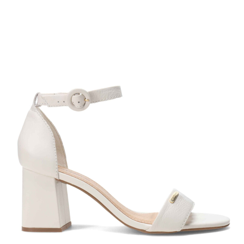 Sandalias de Mujer Bottero Alta con Pulsera Blanco