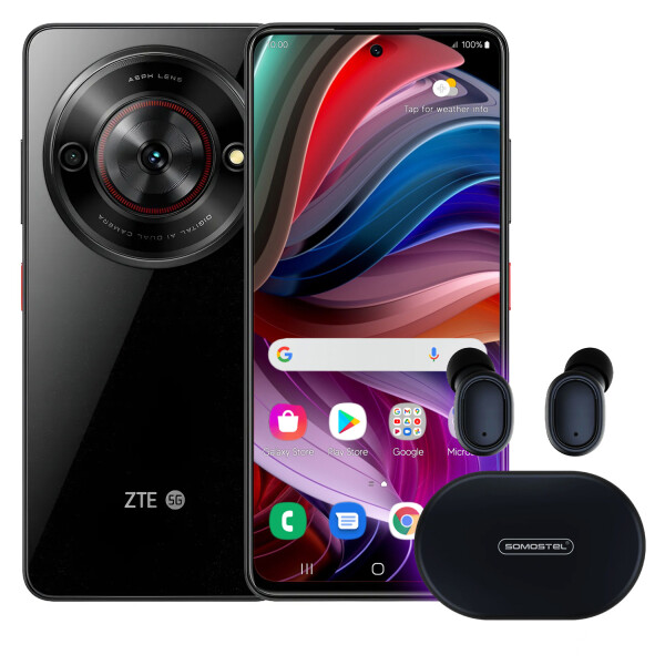 Zte Blade A75 8gb Ram 128gb + Regalo PK ZTE BLADE A75 8/128 NEGRO + REGALO