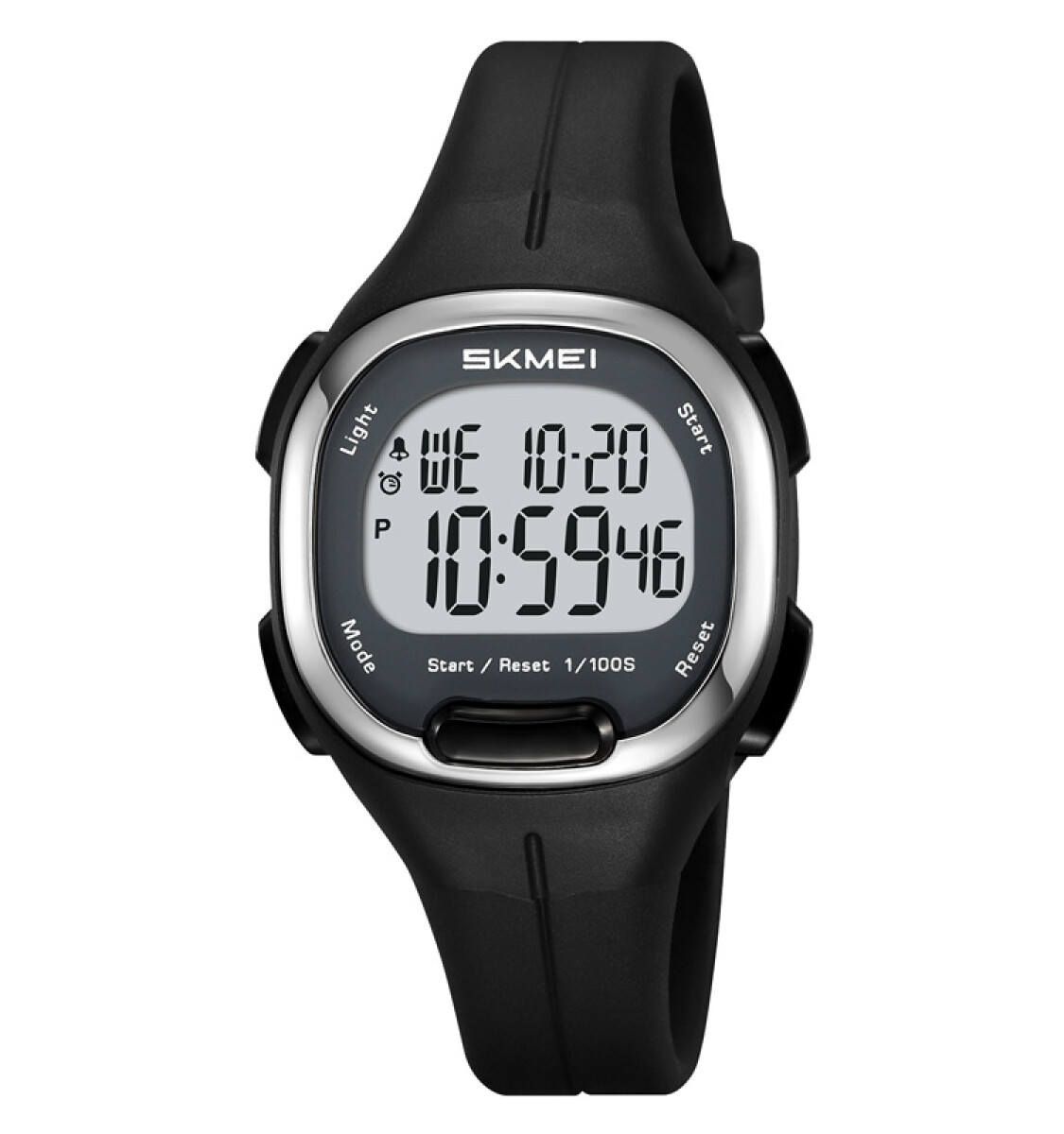 Reloj Skmei 2457BK digital unisex en resina negra - Negro 