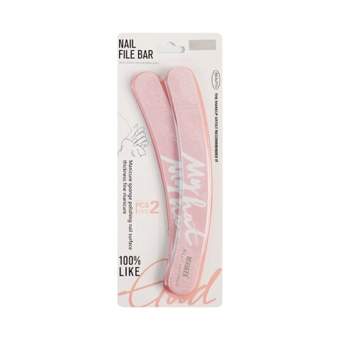 Set x2 Lima de uñas Rosa