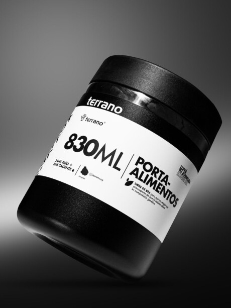 Contenedor de alimento 830Ml Negro