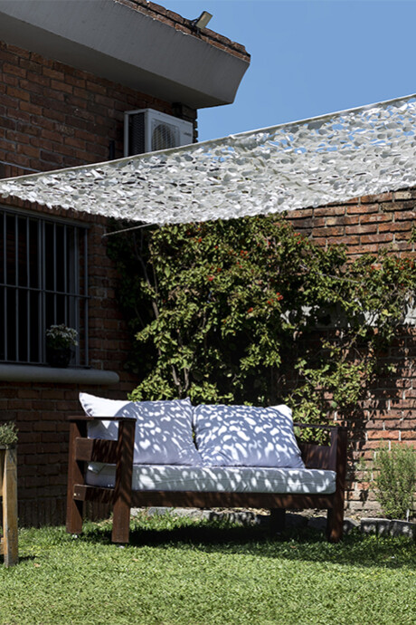 Red De Sombra, Pérgola 4x4 Metros Blanca