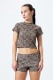 SHORT MERCY Animal Print