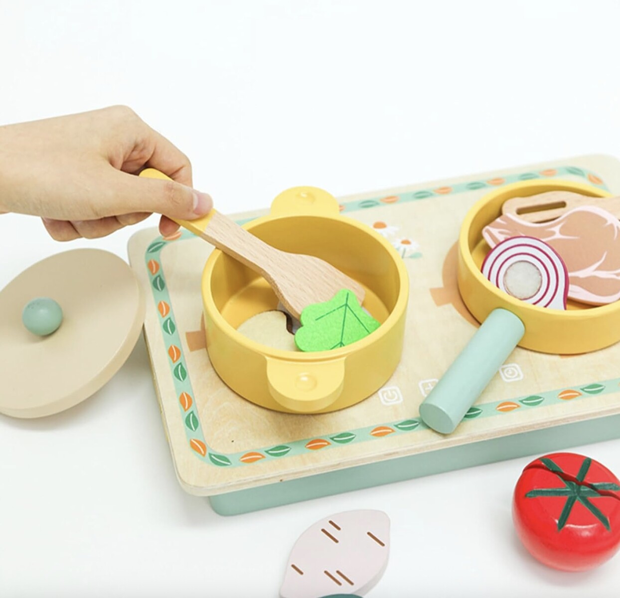 Set Mi Pequeña Cocina En Madera (SOLO VENTA WEB) 