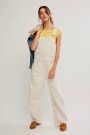 JARDINERO DENIM GOOD LUCK Blanco