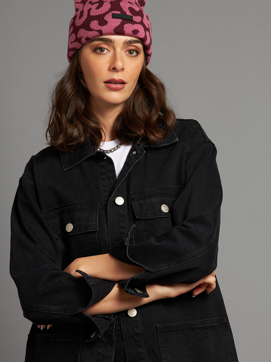 CAMPERA NAMUS RUSTY - Negro 