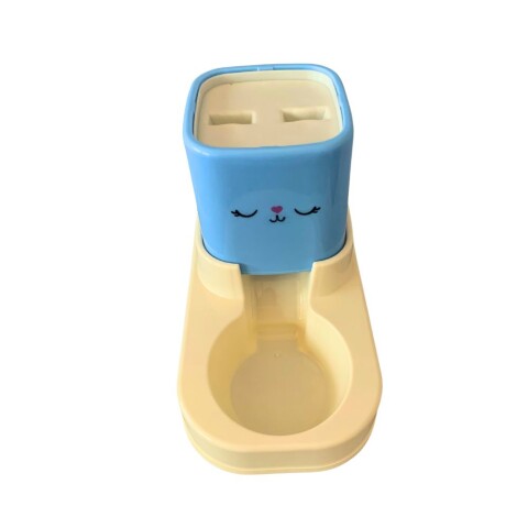Dispensador Comedero/Bebedero 1800 ml Azul Dispensador Comedero/Bebedero 1800 ml Azul