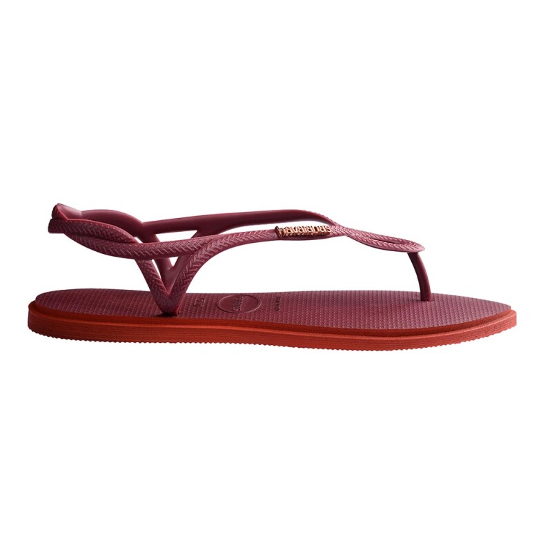Sandalias Havaianas Luna Point Mujer Amaranto/naranja Sunset