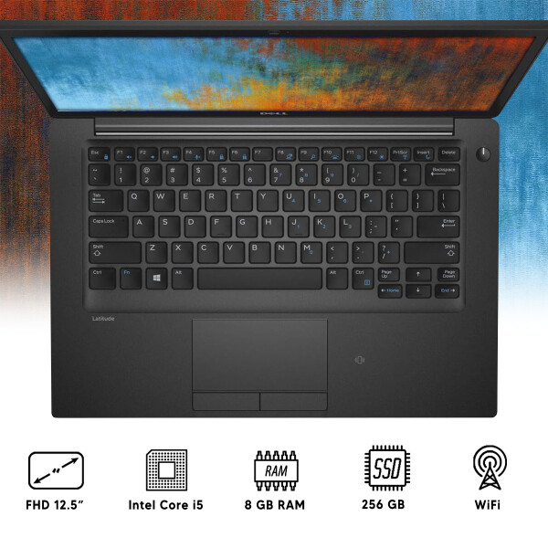 Notebook Dell Latitude 7280 I5/ 8 Gb Ram/ 256 Gb Ssd NOTEBOOK RFPL DELL 7280 I5/8GB/256/12.5