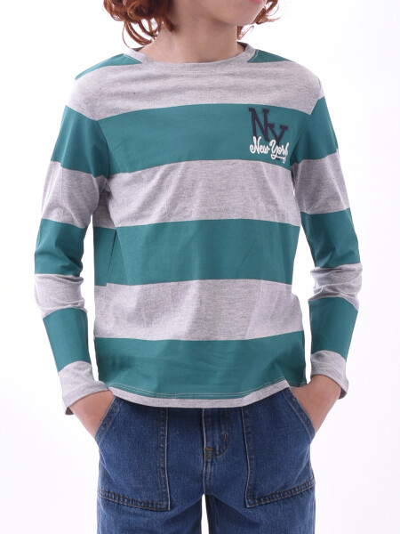 REMERA NEW YORK CITY GRIS